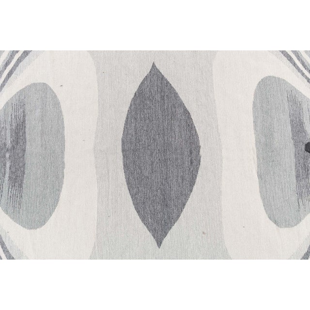 Early 21st Century Modern “Cyclone” Abstract Flat-Weave Rug by Doris Leslie Blau For Sale - Image 5 of 9