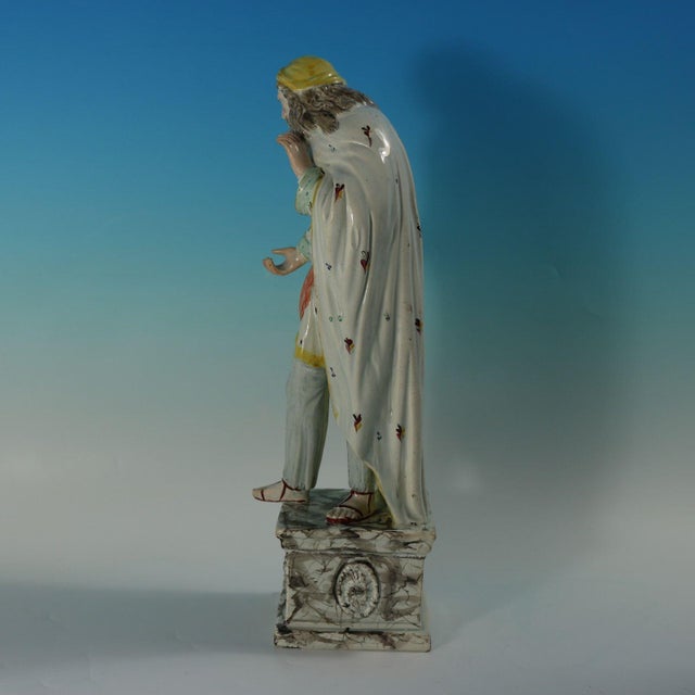 Traditional Ralph Wood Staffordshire Pearlware Figure of Saint Phillip For Sale - Image 3 of 18