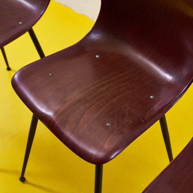 Chairs by Pagholz, 1950s, Set of 4 For Sale - Image 5 of 10