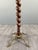 Coat Rack in Twisted Wood and Gilt Bronze, 20th Century, in Very Good conditions. Designed 1920 to 1949