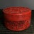 Discover the rich, tactile beauty of traditional Oriental lacquerware with this stunning Vintage Cinnabar Carved Lacquer...