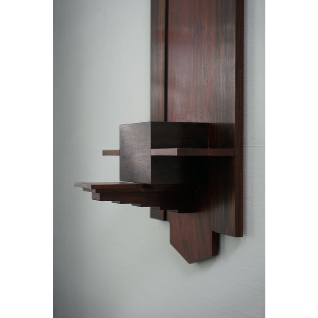 1920s Amsterdamse School Wall Console, 1920s For Sale - Image 5 of 15