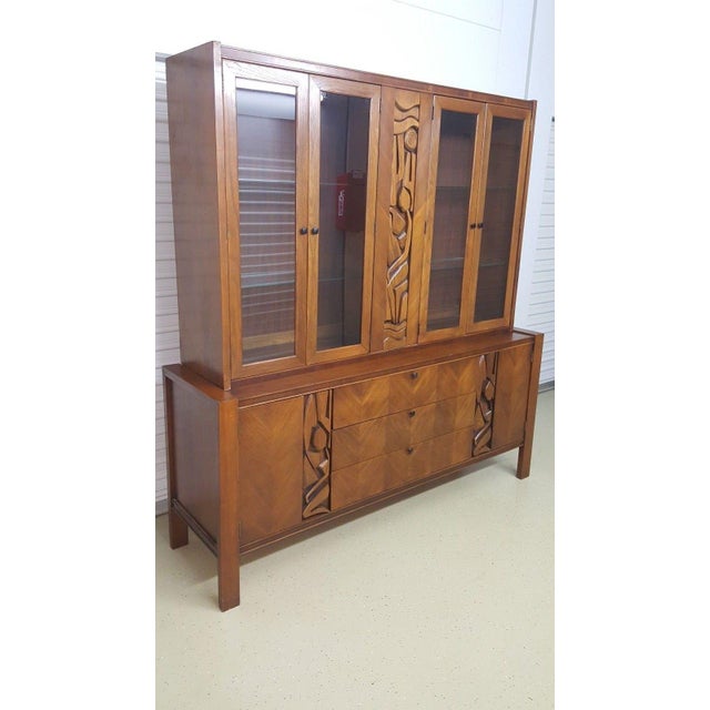 United Furniture Company Brutalist Credenza Chairish