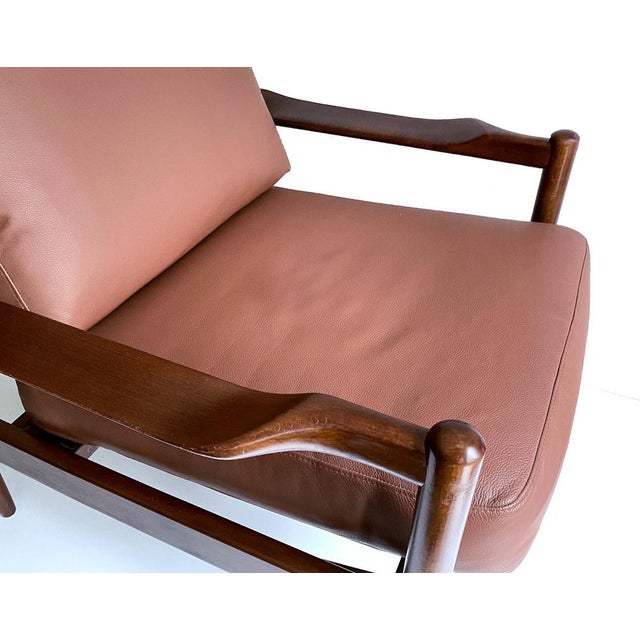 Danish Lounge Chairs in Teak and Leather from Magnus Olesen, Set of 2 For Sale - Image 11 of 18