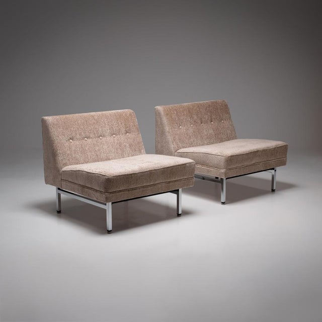 Modular Lounge Chairs by George Nelson for Herman Miller, 1960s, Set of 2 For Sale - Image 9 of 15