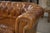 Chesterfield Sofa in Brown Leather, 2000s For Sale - Image 4 of 14