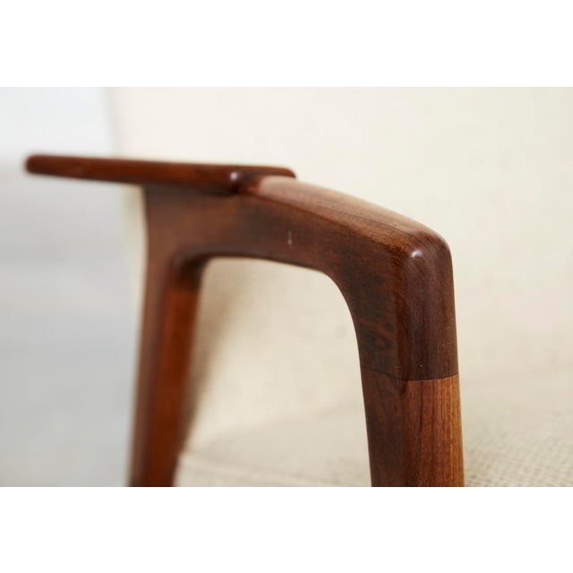 Condition: Frame and upholstery in good condition with minor signs of wear. The seat cushion has been renewed. The foam in...