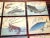 Japanese Signed/Chop Marked Vintage Imperial Folio Size Japanese Fish & Calligraphy Lithographs by Hiroshige Set of 9 For Sale - Image 3 of 7