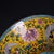 Vintage Chinese Gilt Bronze Cloisonne Bowl - Yellow Ground Crane & Peony - Qianlong Mark For Sale In Los Angeles - Image 6 of 8