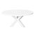 2020s Matthew Izzo Home - Greer 60" Round Glossy White Lacquer Dining Table For Sale - Image 5 of 5