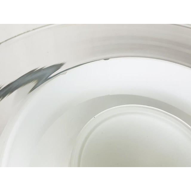 Small Chrome-Plated and Opaline Glass Pendant Lamp by Otto Müller for Sistrah Licht GmbH, 1920s For Sale - Image 15 of 18