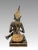 Figurative Vintage Thai Bronze & Gilt Female Figure, the Klong Yao Musician Statue / Sculpture For Sale - Image 3 of 13