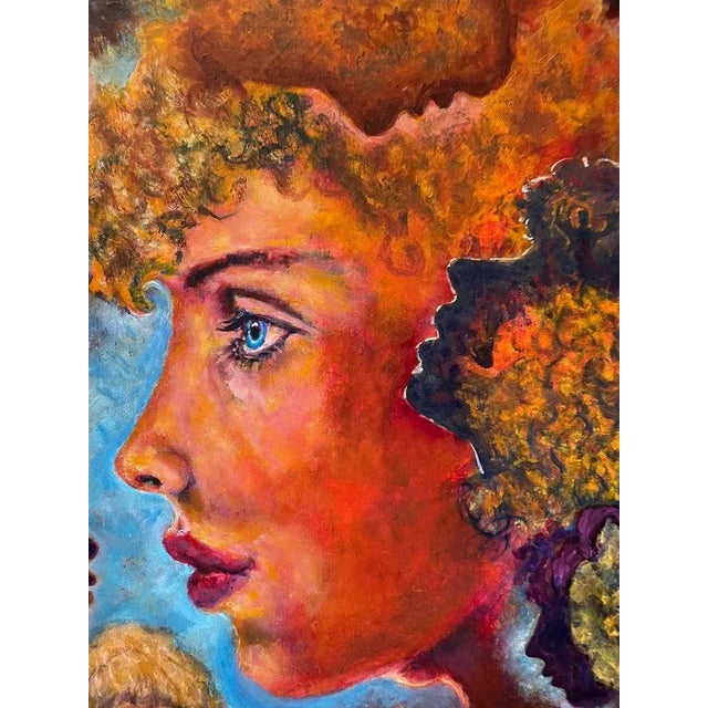 José Gerson, Family Resemblance, 1999, Oil on Wood For Sale - Image 5 of 11