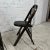 1920s Louis Rastetter and Sons Wooden Folding Chair For Sale - Image 5 of 12