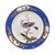 Royal Blue Bird Display Plates from Chelsea House, 1980s, Set of 4 For Sale - Image 4 of 11