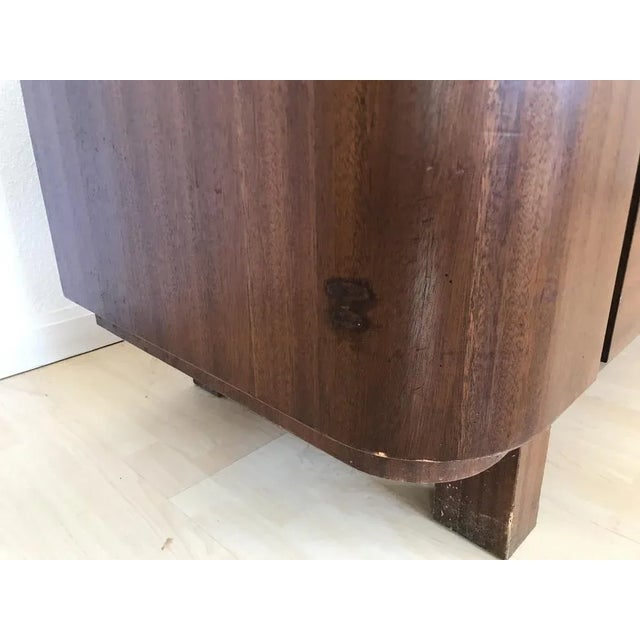 Wood German Buffet Sideboard by Bruno Paul for Veb Deutsche Werkstätten Hellerau For Sale - Image 7 of 15