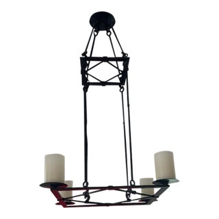 Kevin Reilly for Holly Hunt Bridle Chandelier For Sale