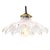 Holophane Vintage French Holophane Clear Glass Pendant Light For Sale - Image 4 of 6
