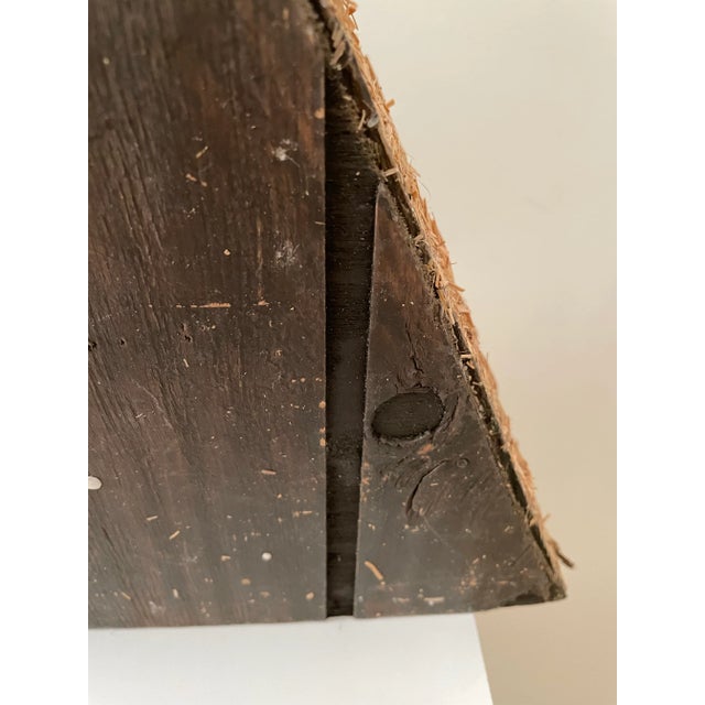 Mid Century Modern 1960s a-Frame Christmas Manger Nativity Scene With Hand-Painted Figures For Sale - Image 9 of 10