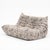 Togo Three-Seater Sofa in Pattern Fabric by Michel Ducaroy for Ligne Roset For Sale - Image 6 of 13
