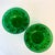 These are a pair of stunning pressed glass serving bowls from the 1940s. They were produced by Indiana Glass Company who...