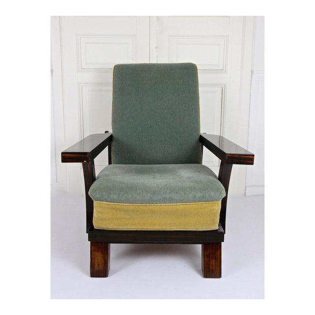 20th Century Art Deco Sitzmaschine Armchair by Fritz Gross, 1935 For Sale - Image 14 of 15