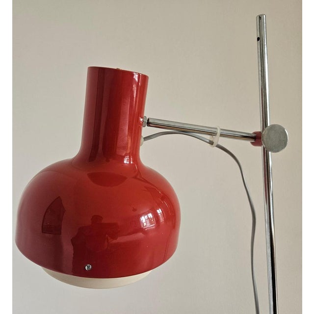 Mid-Century Adjustable Floor Lamp by Josef Hurka for Napako, 1970s For Sale - Image 3 of 16