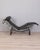 Vintage Chaise Lounge in Metal and Leather, Italy, 1980s For Sale - Image 9 of 17