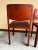 Red Vintage Red Leather Chairs from Matteo Grassi, 1990s, Set of 4 For Sale - Image 8 of 11