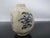 Antique Annamese (Vietnamese) blue and white ceramic jarlet or vase with a floral motif on all 4 sides. Measures 3 1/2"...