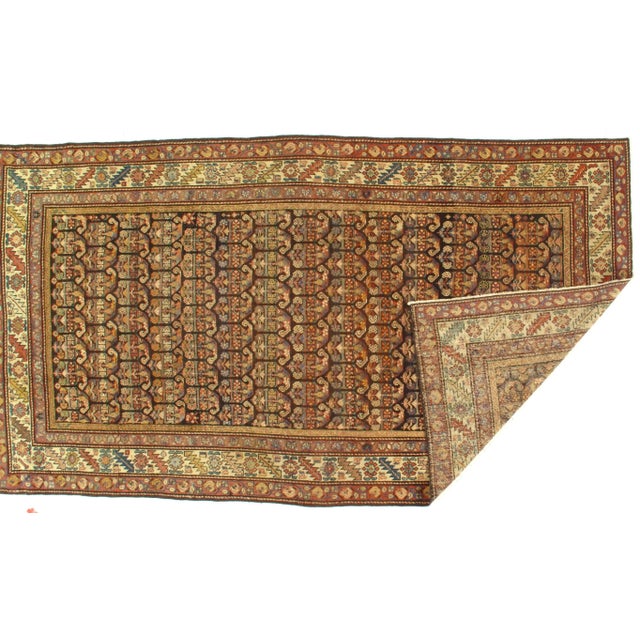 Handmade, hand-knotted lamb's wool on a cotton foundation. This rug has a dense, soft pile, and excellent quality, to...