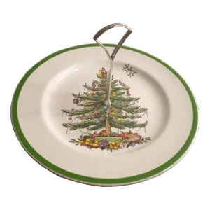 Vintage Spode England Tidbit Platter