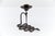 1960s Hand-Forged Iron Snake Design Sculpture Candleholder, 1960s For Sale - Image 5 of 13