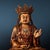 Late 20th Century Late 20th Century Set of 3 Gilt Bronze Seated Bodhisattva Figures on Lotus Bases For Sale - Image 5 of 10