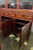 Vintage Chinese Rosewood Mother-of-Pearl Inlaid China Cabinet – 2 Pieces For Sale - Image 10 of 18