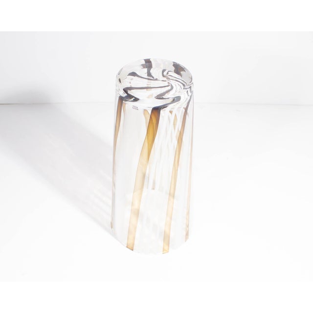 Ludvig Löfgren Kosta Boda Cabana Glass Vase For Sale In Indianapolis - Image 6 of 6