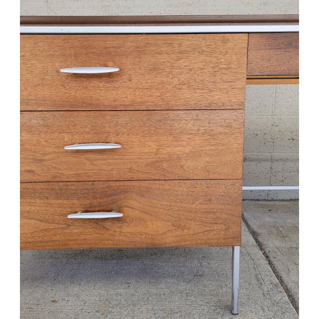 Vista of California Industrial Style Mid-Century Modern Desk For Sale In San Francisco - Image 6 of 18