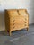 This oak secretary bureau combines a drop-front writing surface with six small interior drawers and three full-width lower...