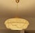 Art Deco Pendant Light in Marble Glass, 1930s For Sale - Image 6 of 18