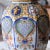 Textile Antique French Faience (Rouen) Lamp For Sale - Image 7 of 13