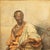 Paint Antique 19thC Spanish Orientalist Painting North African Arab Berber Musician by Antonio Rivas, 1880 For Sale - Image 7 of 13