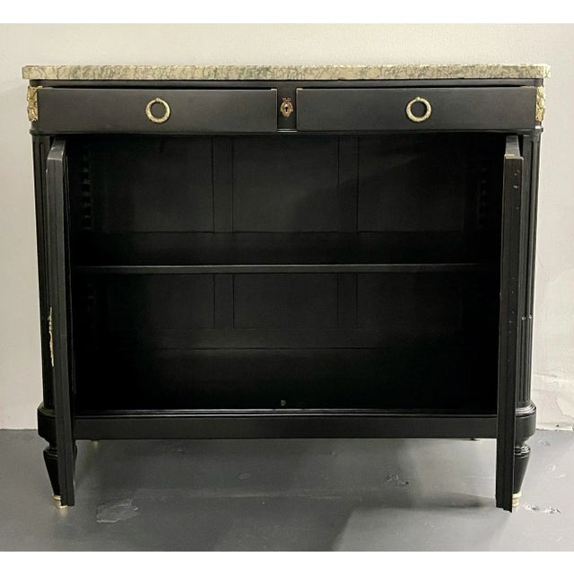 1920s Hollywood Regency Style Commode, Chest, or High Board, Louis Xvi, Bronze, French For Sale - Image 5 of 13