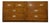 Vintage MCM Dixie Act 2 Campaign Style Dresser Brass Pulls Warm Wood Tone Lowboy For Sale