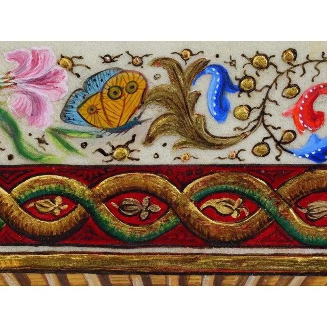 1960s Old Master Manner Painting Letter Attached by Claire Durieux Renaissance Style For Sale In New York - Image 6 of 11