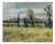 René Chancrin, Landscape Composition, 20th Century, Oil Painting on Canvas For Sale