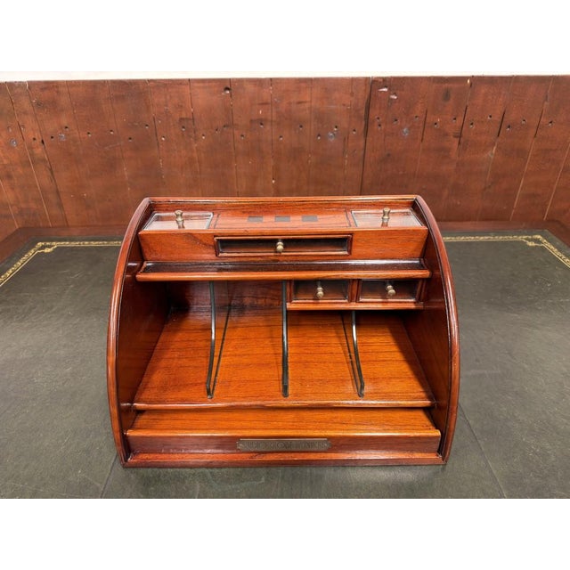 English Desk Organizer from Globe Wernicke For Sale - Image 6 of 15