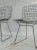Silver Set of Chairs Mod. 420 by Harry Bertoia for Knoll, 1970s For Sale - Image 8 of 10