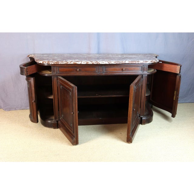 Wood 19th Century Bathroom Cabinet in Wood For Sale - Image 7 of 14