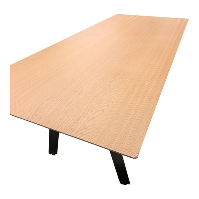 Andreu World Minimalist White Oak Counter-Height Table For Sale - Image 14 of 18
