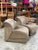 Brown Pair Doimo Salotti Vintage Modular Chairs For Sale - Image 8 of 9